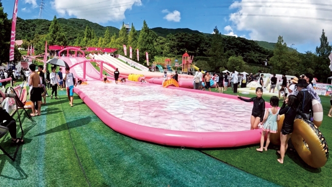アドベンチャープール40周年　プール　おでかけ