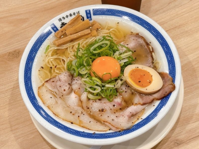 博多中華そば 幸ノ助 住吉本店　淡麗旨塩中華そば