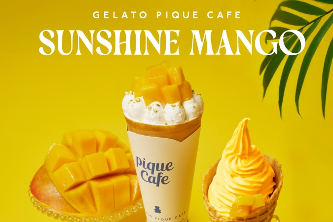 ジェラート ピケ カフェ SUNSHINE MANGOフェア商品