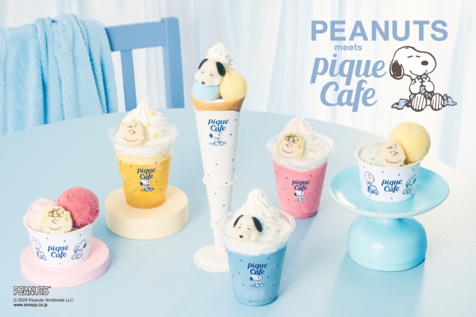 ジェラートピケカフェ ピーナッツコラボ商品