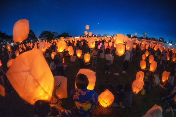 福島八幡宮　「七夕祈願祭」