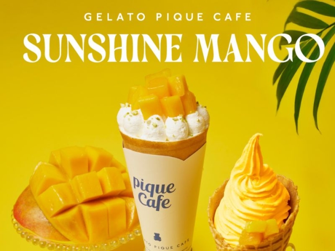 ジェラート ピケ カフェ　SUNSHINE MANGOフェア商品