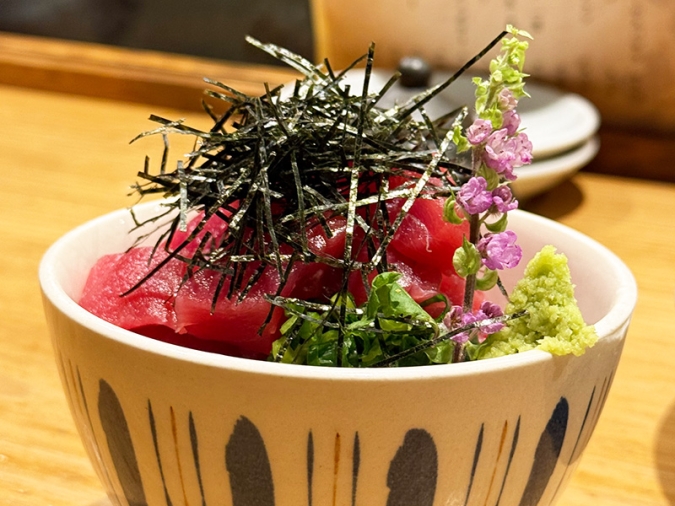 本まぐろ飯　いとおかし