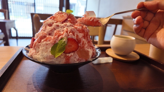 白翠かき氷