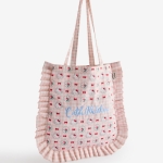 【Cath Kidston × Hello Kitty】　【Cath Kidston × Hello Kitty】フリルトートバッグ
