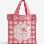 【Cath Kidston × Hello Kitty】　ニットハンドバッグ