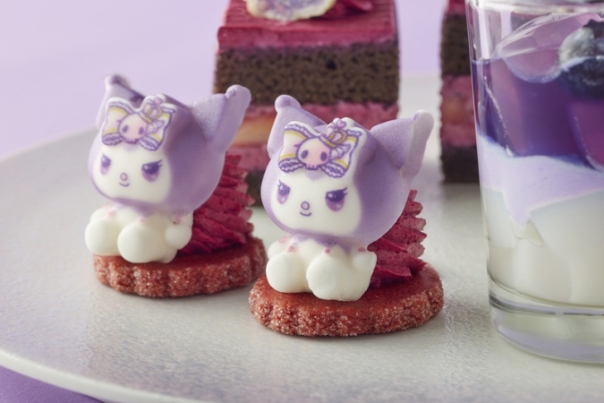 ホテルニューオータニ博多「KUROMI Afternoon Tea at Castillian」クロミマシュマロ