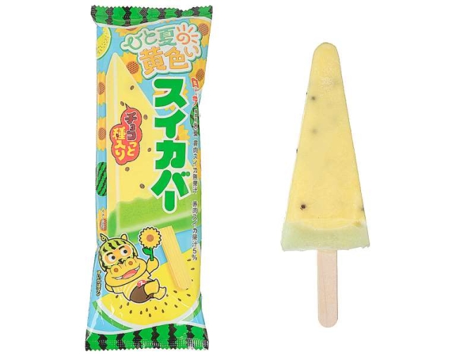 ひと夏の黄色いスイカバー