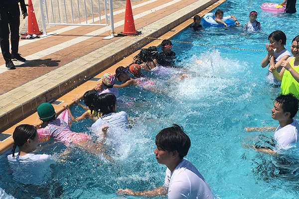 海の中道サンシャインプール　無料水泳教室イメージ