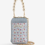 【Cath Kidston × Hello Kitty】　【Cath Kidston × Hello Kitty】マルチショルダーパース（Sax／Red、各11,000円）