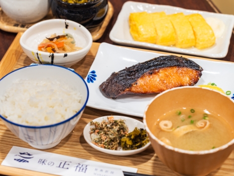 味の正福 銀ダラみりん定食