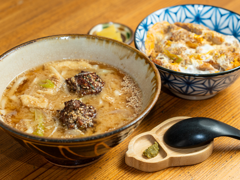 『うどん杵むら(きむら)』ごま味噌うどんとミニかつ丼