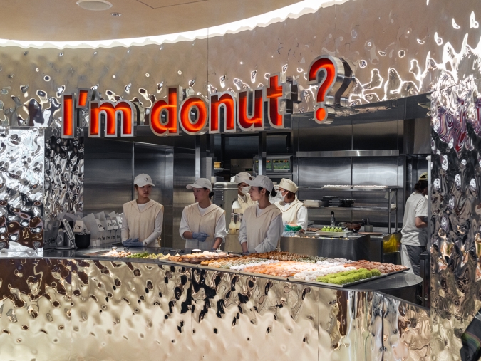 dacō／I'm donut？博多駅前 カウンター