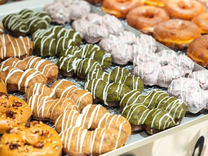 dacō／I'm donut？博多駅前 商品棚