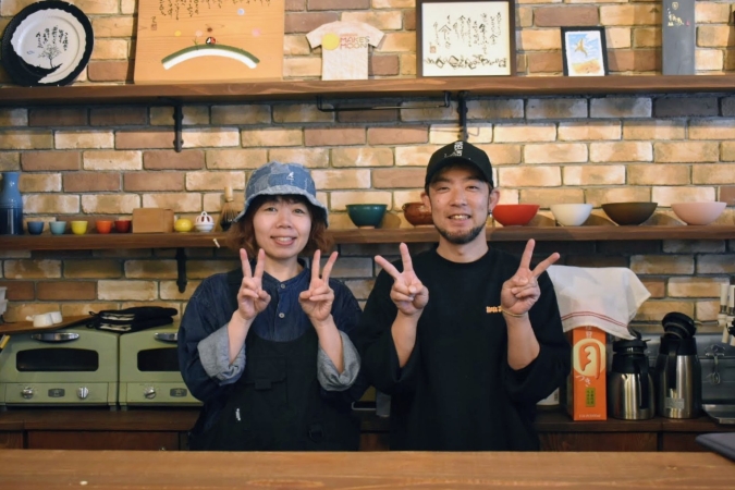 本田遼一さんと優子さんご夫婦