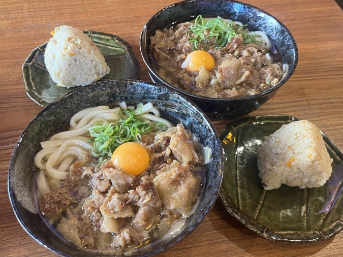 鬼盛りうどんたけちゃん　たけちゃん得セット