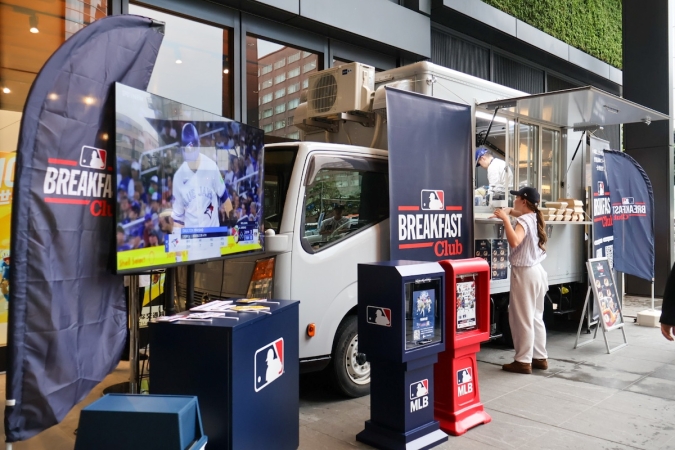 MLB Breakfast Club　フードトラック