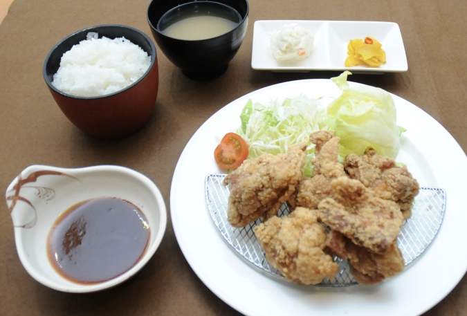 やまびこの湯　食事