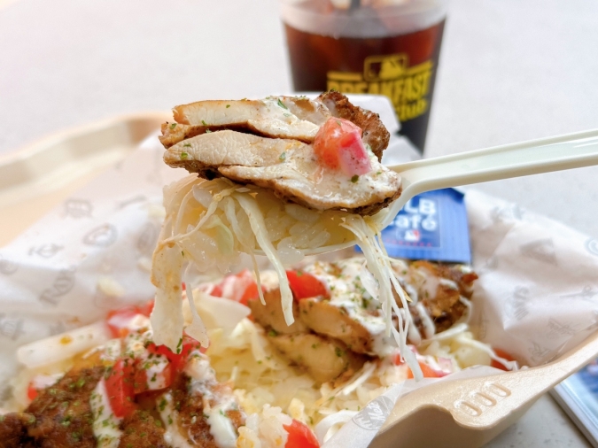 MLB Breakfast Club　ケイジャンチキンオーバーライス