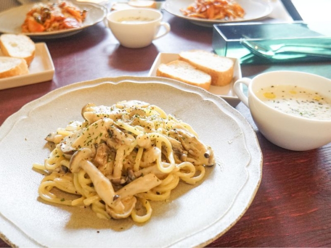 喫茶今日　パスタランチ