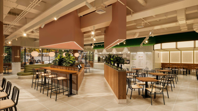 Shake Shack 博多店　店内