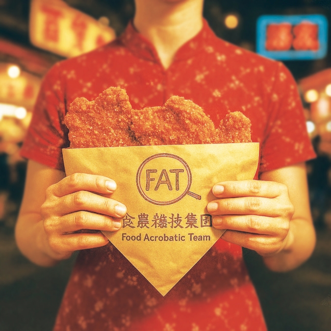 台湾「食農雑技集団」　背徳大鶏排（ハイトクダージーパイ）