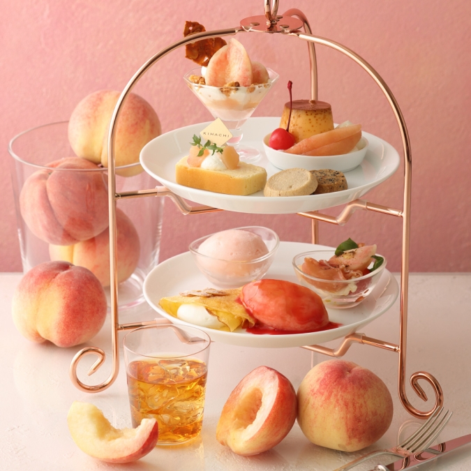 キハチ カフェ 季節のAfternoon Tea Set