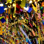 竈門神社　七夕まつり　竹あかり＆プロジェクションマッピング本殿・境内