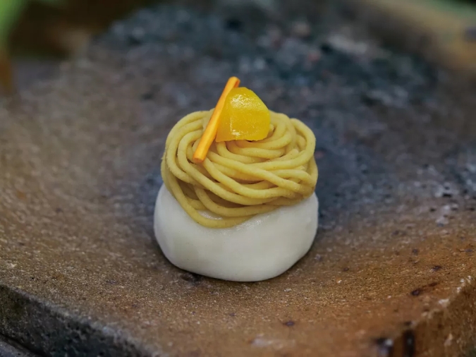 季のせ　モンブラン大福