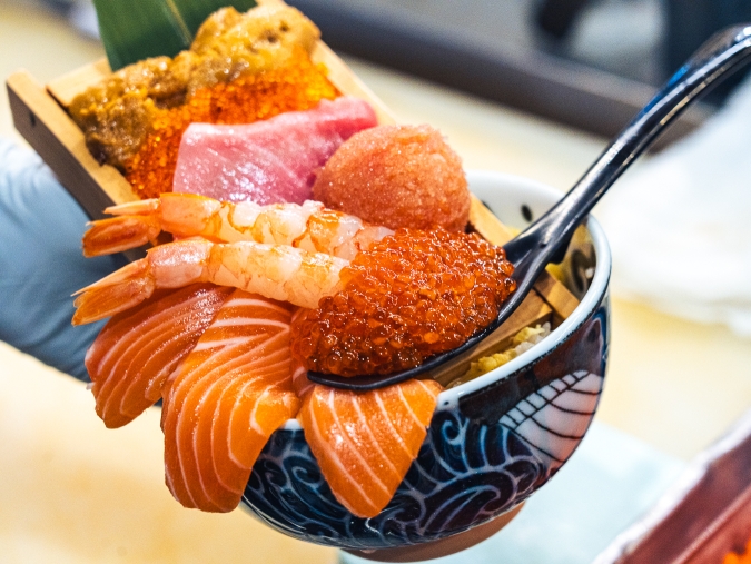 道の市場 ジンベエ 贅沢丼