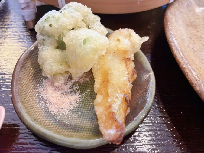 お蕎麦の丈二　野菜天