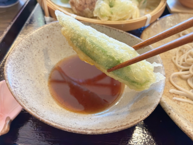 お蕎麦の丈二　野菜天