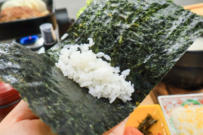 赤坂明徳　海苔に巻いて