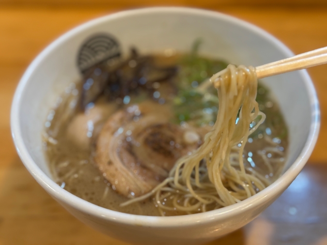 いちむじん 榎田本店麺上げ