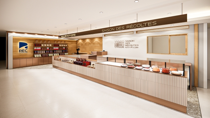 REC COFFEE 大丸福岡天神店　SAISON DES RÉCOLTES 大丸福岡天神店