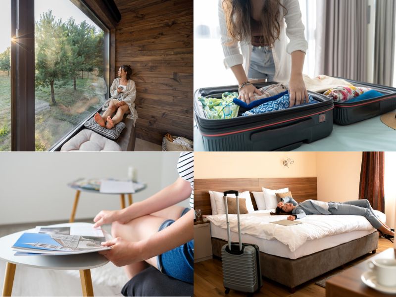 心理テスト　旅先のホテルでまず何をする？