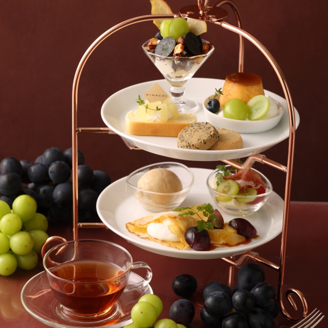 キハチカフェ 季節のAfternoon Tea Set