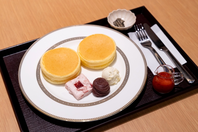キャナルシティ博多イーストビル　伊都きんぐどら焼きカフェ　どら焼きパンケーキ