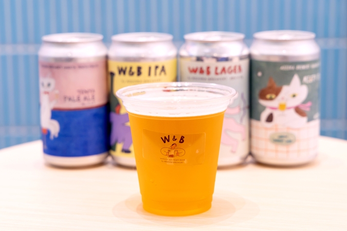 キャナルシティ博多イーストビル　W＆B -WAGYU ＆ CRAFT BEER- by AOZORA BREWERY　ビール