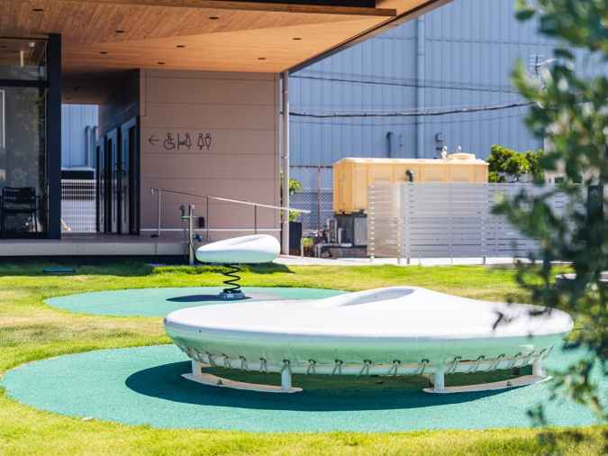 bound garden 芝生広場