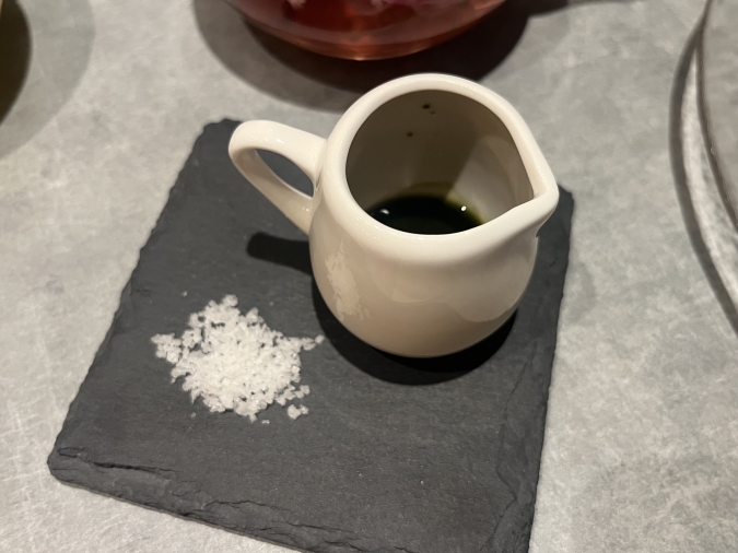 夜パフェBAR &VIGO 庭 抹茶ソースとグランド塩