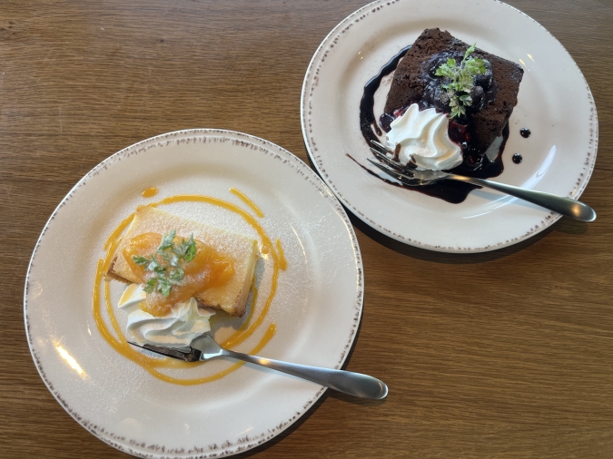 All Day Dining 南風 バスクチーズケーキ、ショコラテリーヌ