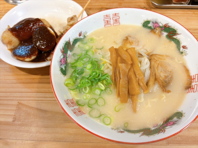 三徳らーめん　らーめん＋おでん3個