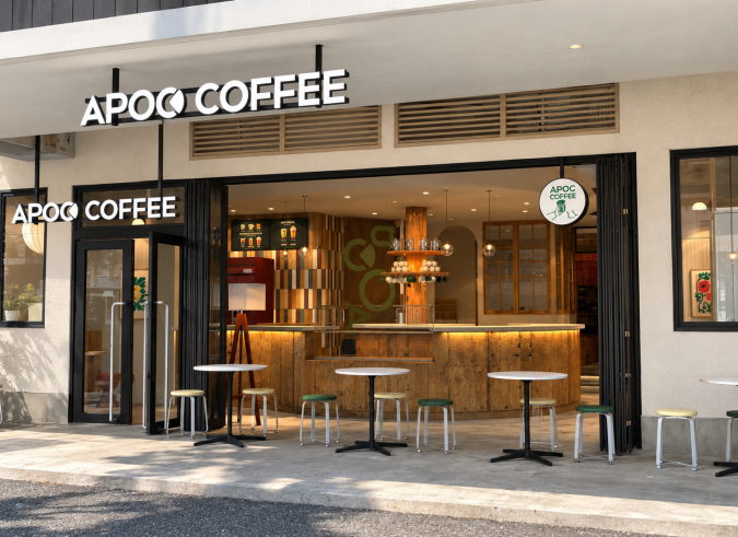 APOC COFFEE博多駅筑紫口店　外観