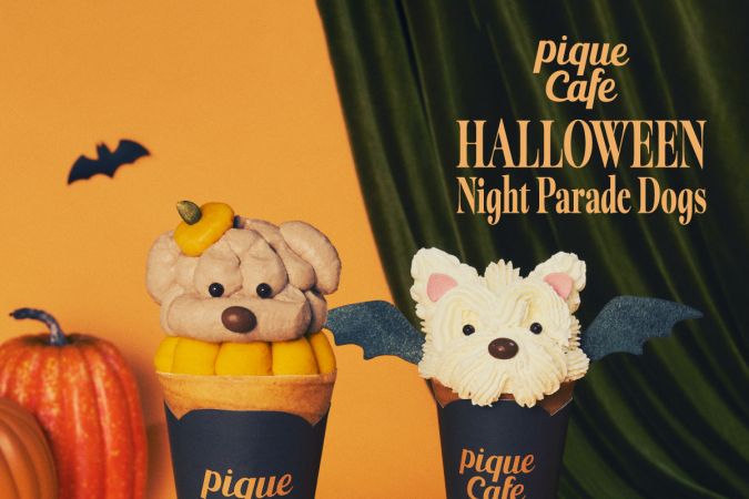 ジェラートピケカフェ　Night Parade Dogs商品
