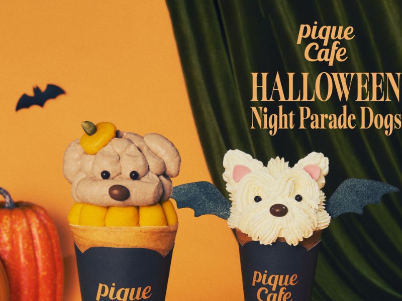 ジェラートピケカフェ　Night Parade Dogs商品