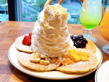 エッグスンシングスキャナルシティ博多店／ハワイファイブパンケーキ