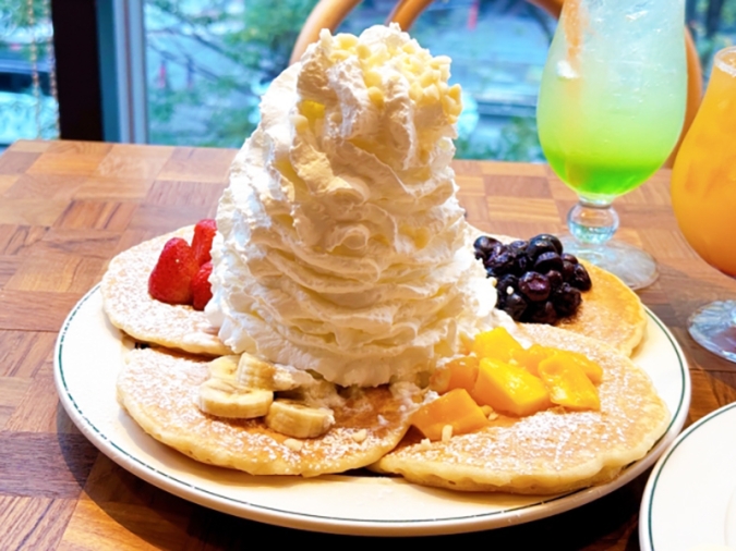 エッグスンシングスキャナルシティ博多店／ハワイファイブパンケーキ