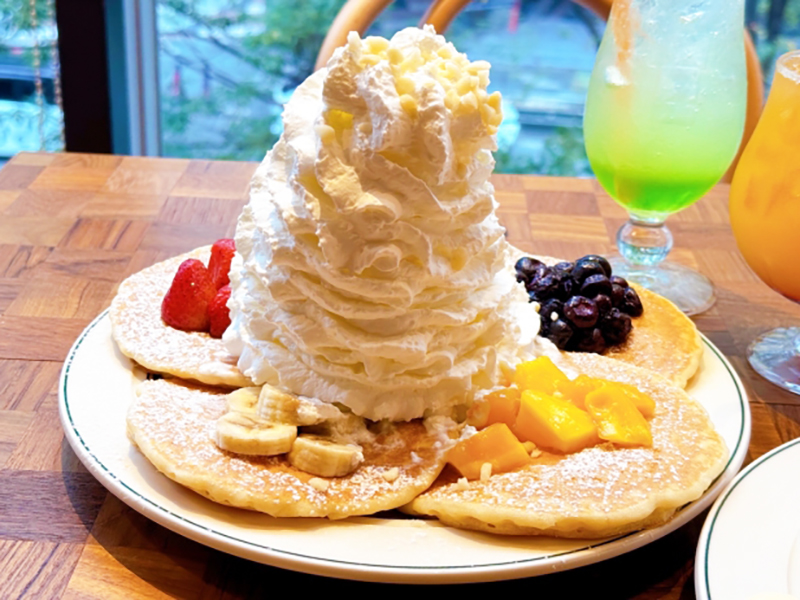 エッグスンシングスキャナルシティ博多店／ハワイファイブパンケーキ
