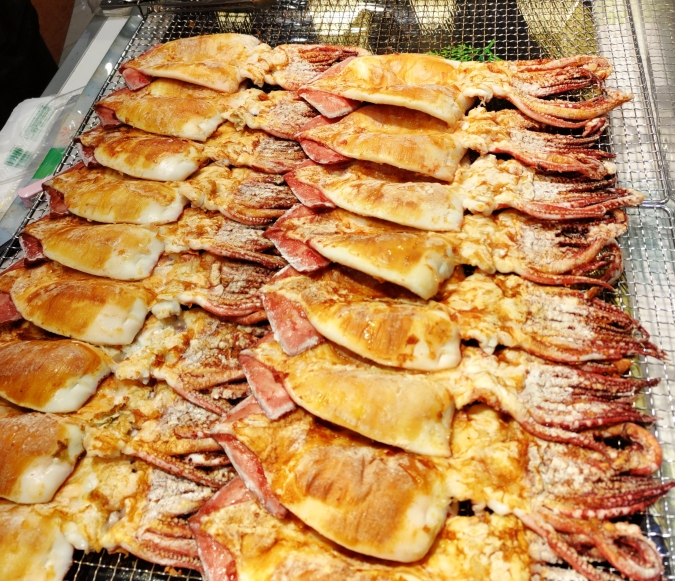 大丸福岡天神店「うまいもの大会」いか姿焼き